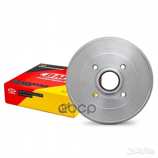 Барабан тормозной чугунный (1шт.) DR6035 BM-Mot