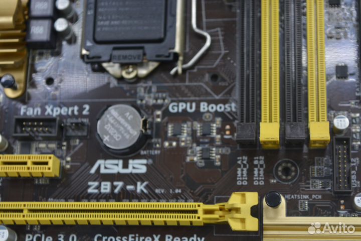 Asus Z87-K сокет 1150