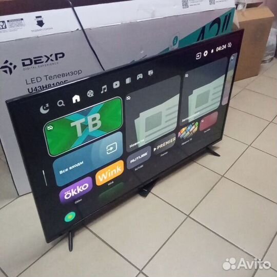 Телевизор Dexp u43h8100e (Рассрочка /Н2)