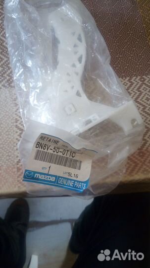 Крепление бампера mazda 3 bk