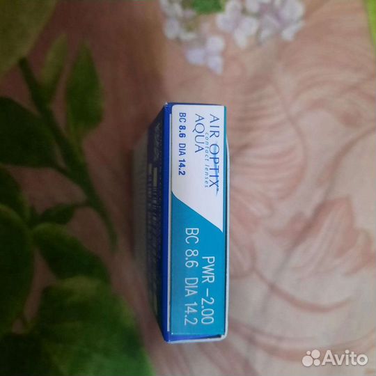 Линзы контактные