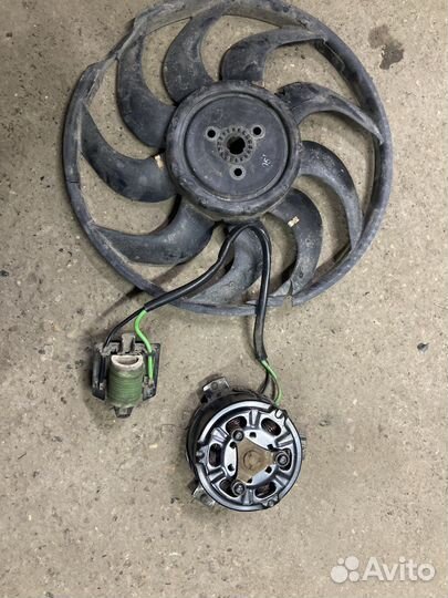 Вентелятор охлаждения гранта калина