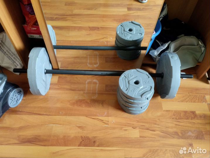 Штанга гриф блины