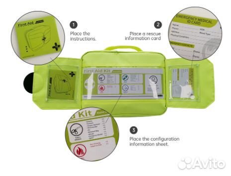 Rhino Rescue аптечка / Car First Aid Kit CR-QB002A