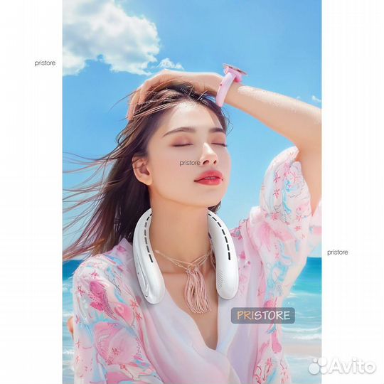 Вентилятор беспроводной для шеи Xiaomi Qualitell