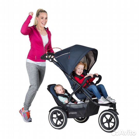 Коляска для погодок phil and teds