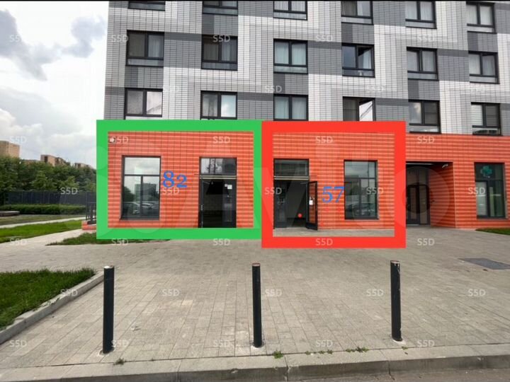 Продам торговое помещение, 67 м²