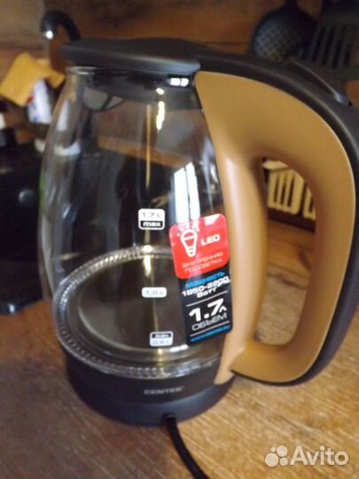 Чайник электрический новый centek- 2200 вт.1.7 л