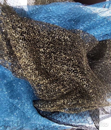 Сетка с блестками