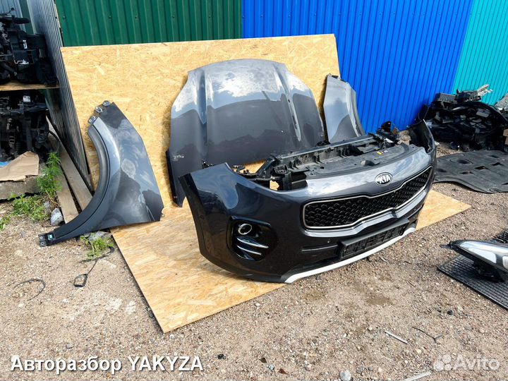 Ноускат Kia Sportage 4 2015-2018 морда в сборе