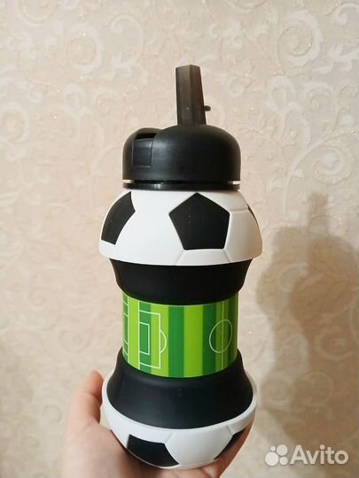 Бутылка для питья.Футбольный мяч.Складная
