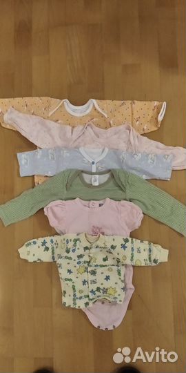 Детские вещи пакетом на девочку 0-3 месяца