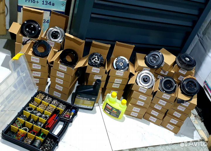 Шкив кондиционера, прижимная пластина