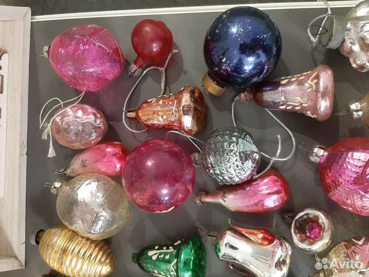 Елочные игрушки СССР