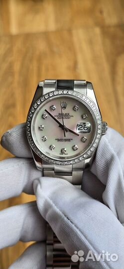 Часы Rolex Datejust 116200 оригинал бриллинаты