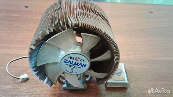 Радиатор (медный) охлаждения процессора «zalman»