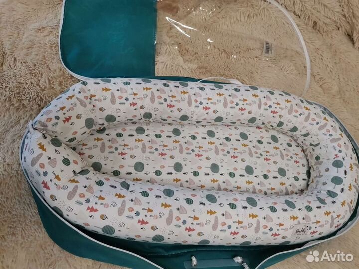 Кокон подушка матрас позиционер для новорожденных