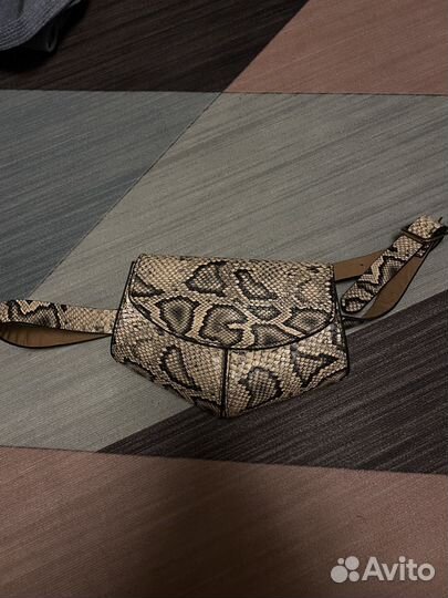 Сумка-ремень леопард