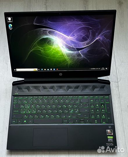 Мощный HP Ryzen 5-5600H/16GB/1000SSD/RTX 3050 4GB