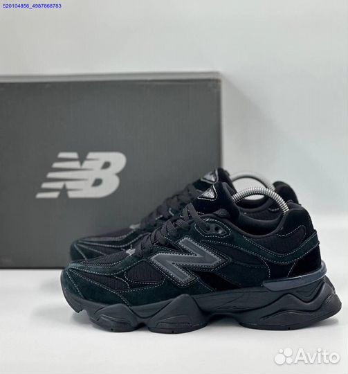 Кроссовки New Balance 9060 Black (Арт.82051)