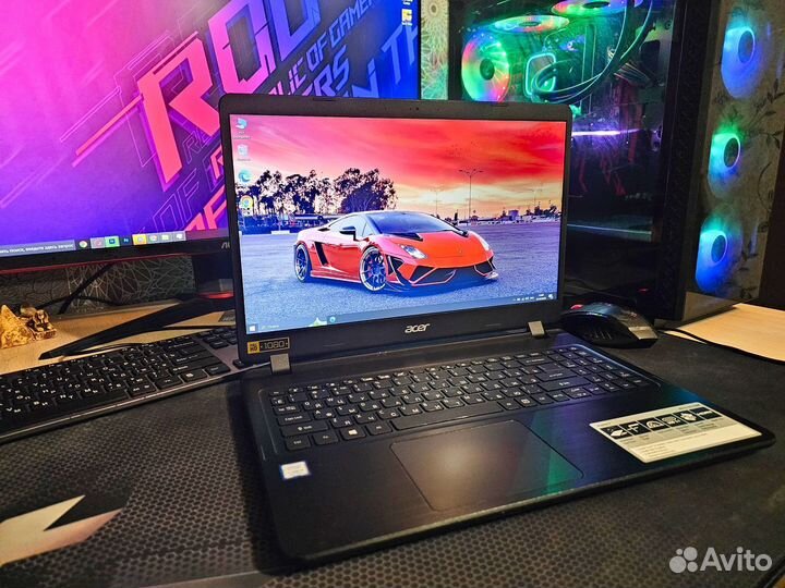 Свежий Мощный Acer/FHD/8ядер Core i5-8265/8GB/SSD