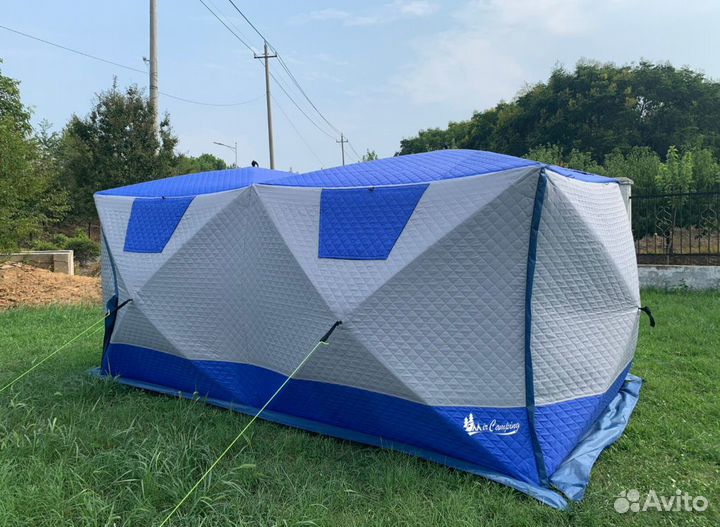 Палатка для зимней рыбалки-Летняя мобильная баня