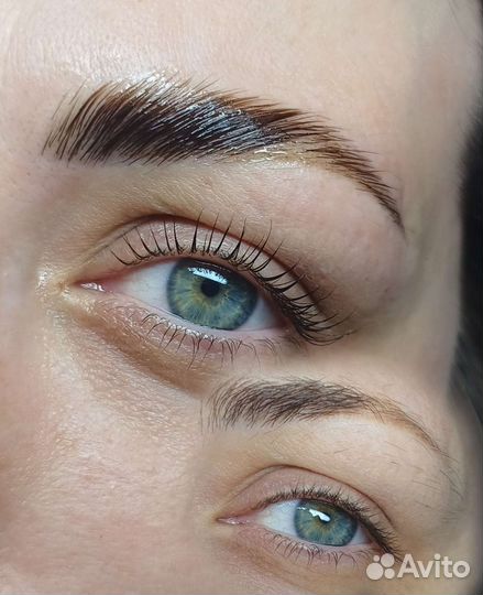 Ламинирование ресниц и бровей