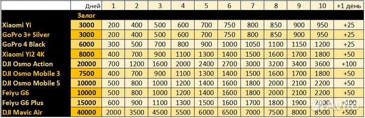 Прокат экшн-камер, квадрокоптеров и стабилизаторов