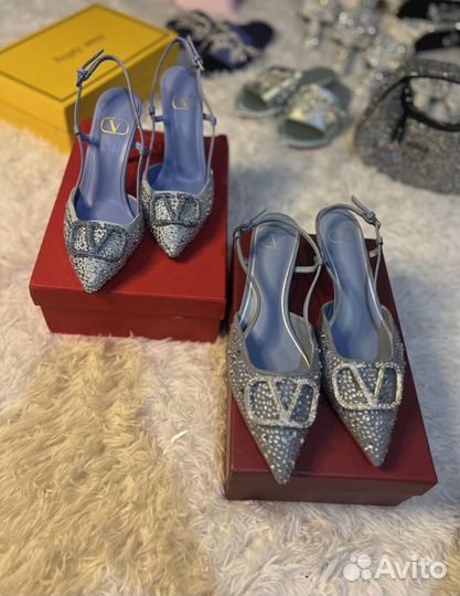 Туфли женские вечерние со стразами