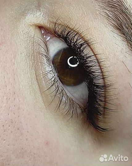 Наращивание ресниц на дому
