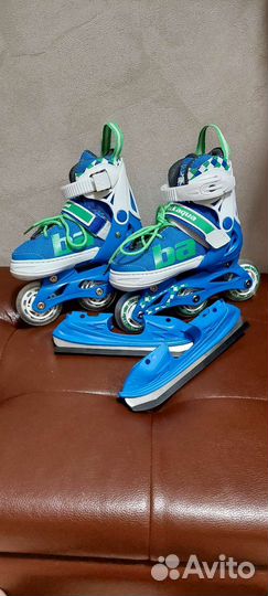 Роликовые коньки детские раздвижные