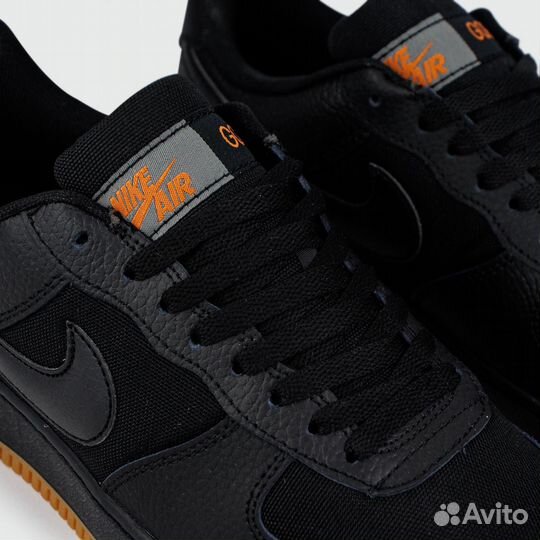 Nike Air Force 1 Low Gore-tex Black / Gum new2