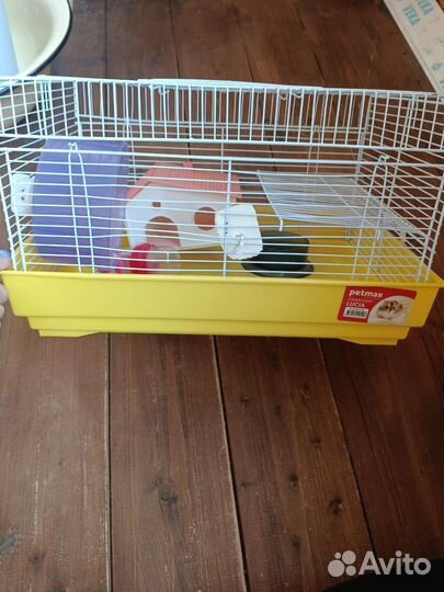 Клетка для хомяка и переноска в подарок