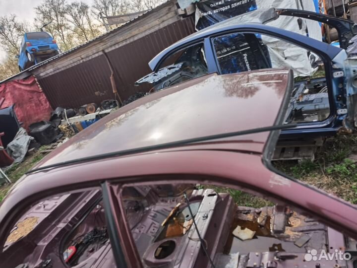 Молдинг на крышу правый kia spectra