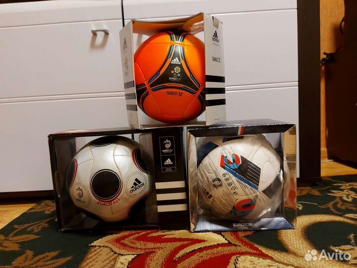 Футбольный мячи чемпионата Европы