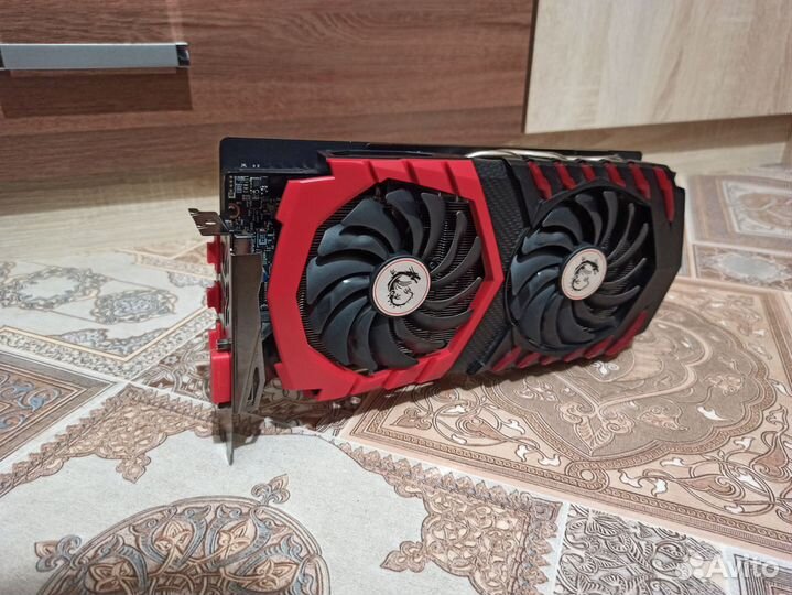 Видеокарта MSI GeForce GTX 1060 gaming X 6GB