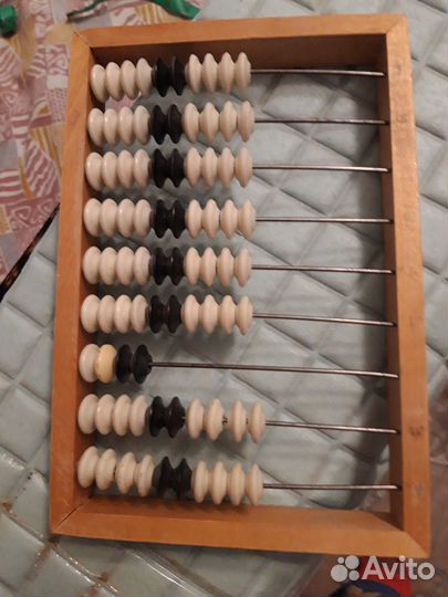 Счеты деревянные малые СССР