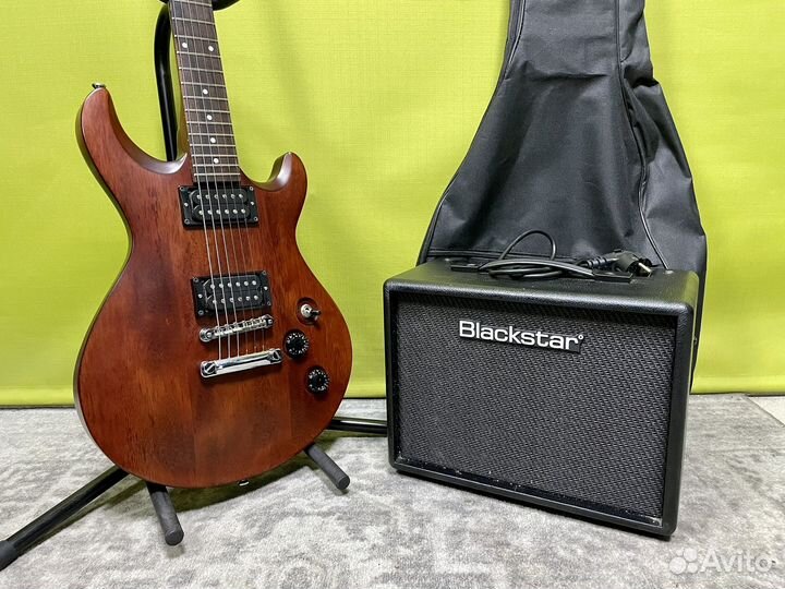 Электрогитара Cort с комбиком Blackstar