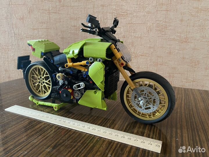 Конструктор мотоцикл (аналог lego technic)