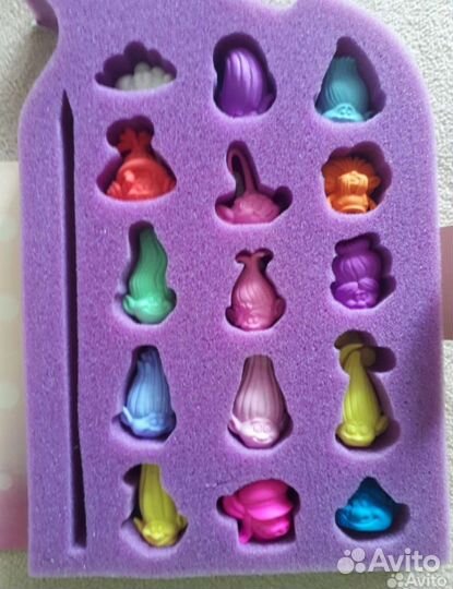 Ластики тролли из Пятерочки с пеналом