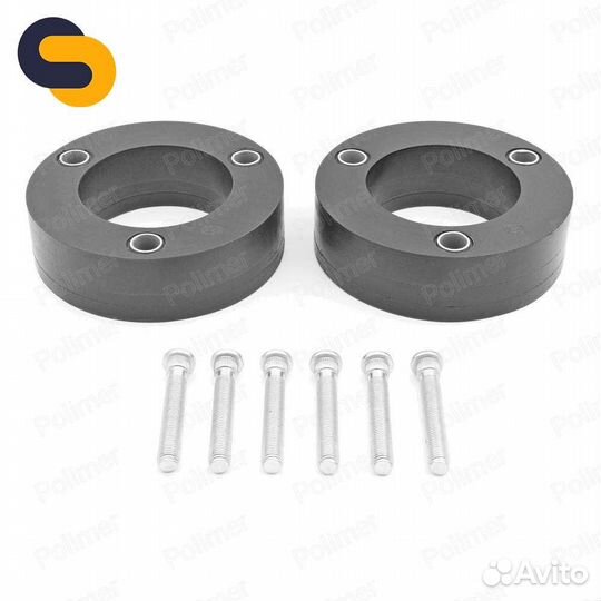 15-15-022/40 - Проставки увеличения клиренса передних стоек fiat - полиуретан 40 мм