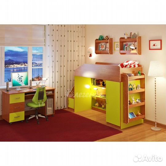 Кровать чердак