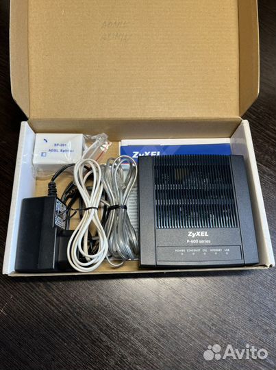 Adsl-модем zyxel p600