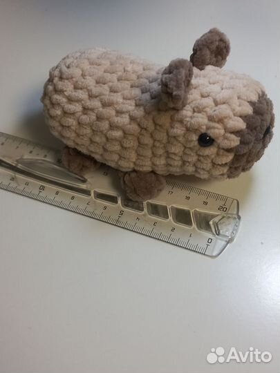 Вязаные игрушки капибара