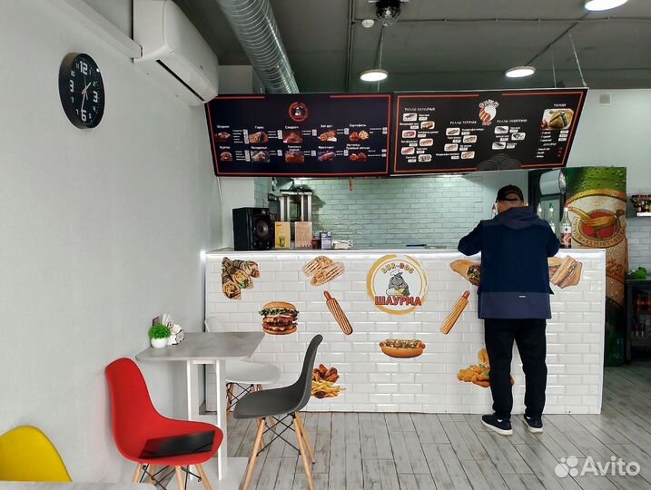 Кафе, шаурма. Готовый бизнес. Прибыль 100к