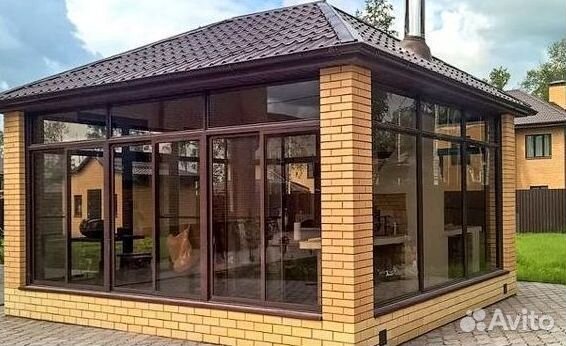 Окна на веранду