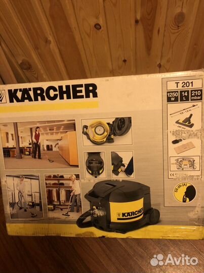 Пылесос сухой чистки Karcher Т201