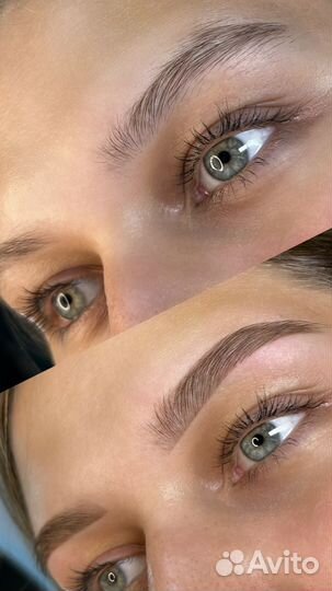 Оформление бровей