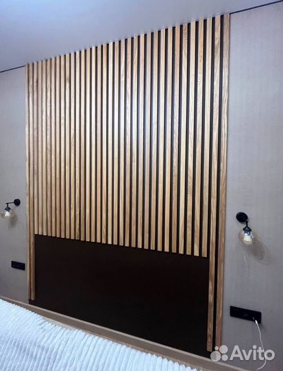 Рейки из натурального дерева