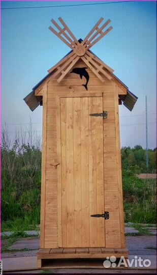 Дачный туалет с установкой BAG333